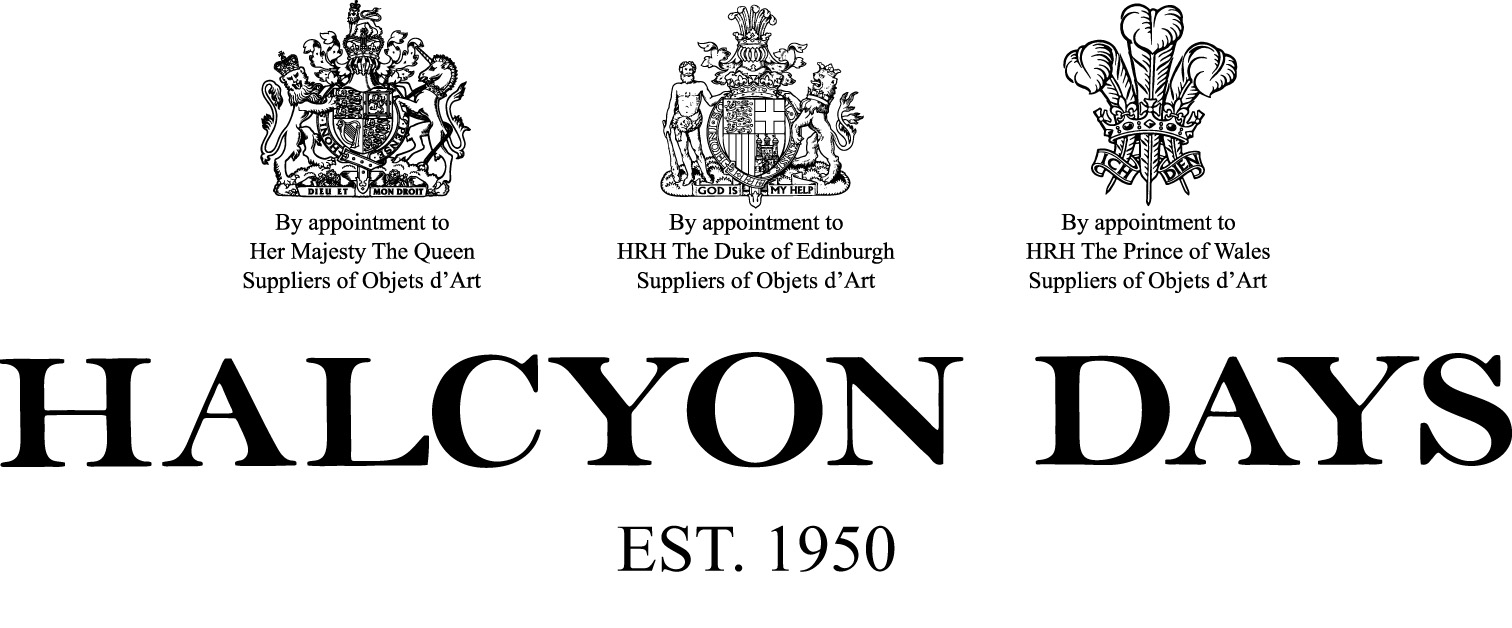 1950Halcyon Days logo black