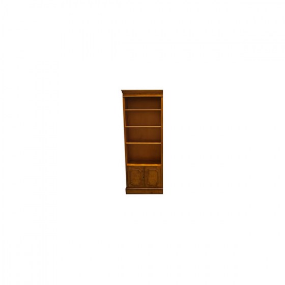 CU-2_Open_Bookcase_with_Bottom_Cupboard_600